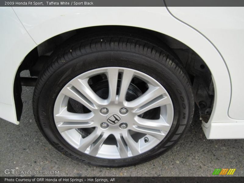 Taffeta White / Sport Black 2009 Honda Fit Sport