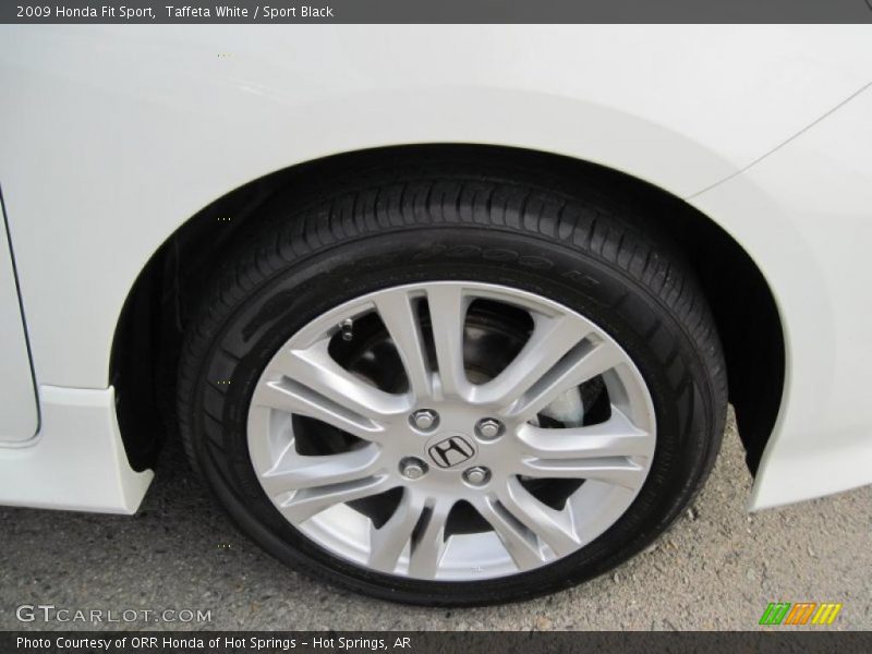 Taffeta White / Sport Black 2009 Honda Fit Sport