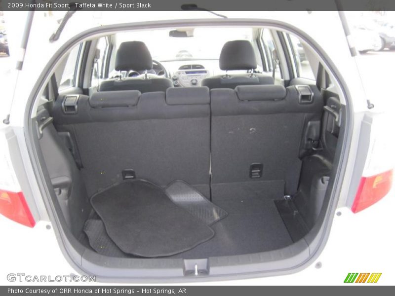 Taffeta White / Sport Black 2009 Honda Fit Sport