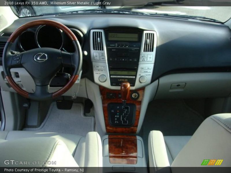 Millenium Silver Metallic / Light Gray 2008 Lexus RX 350 AWD