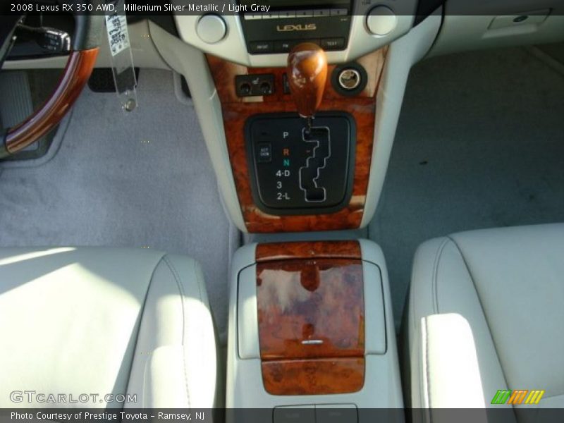 Millenium Silver Metallic / Light Gray 2008 Lexus RX 350 AWD