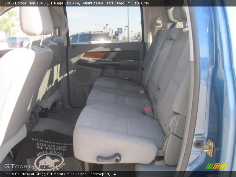 Atlantic Blue Pearl / Medium Slate Gray 2006 Dodge Ram 1500 SLT Mega Cab 4x4