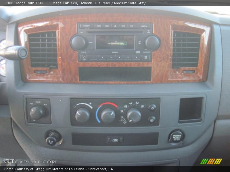Atlantic Blue Pearl / Medium Slate Gray 2006 Dodge Ram 1500 SLT Mega Cab 4x4
