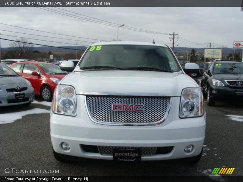 Summit White / Light Tan 2008 GMC Yukon XL Denali AWD