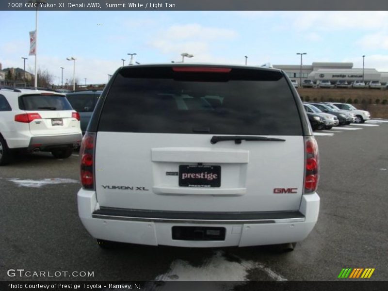 Summit White / Light Tan 2008 GMC Yukon XL Denali AWD