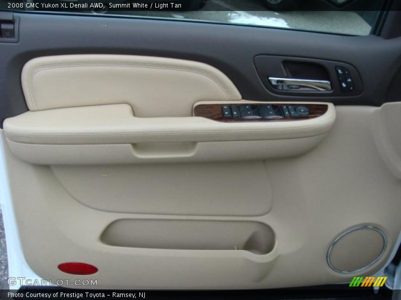 Summit White / Light Tan 2008 GMC Yukon XL Denali AWD