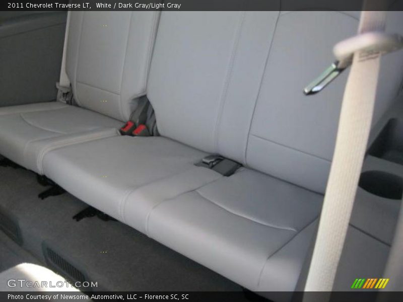 White / Dark Gray/Light Gray 2011 Chevrolet Traverse LT