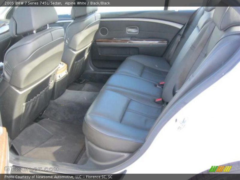  2005 7 Series 745Li Sedan Black/Black Interior