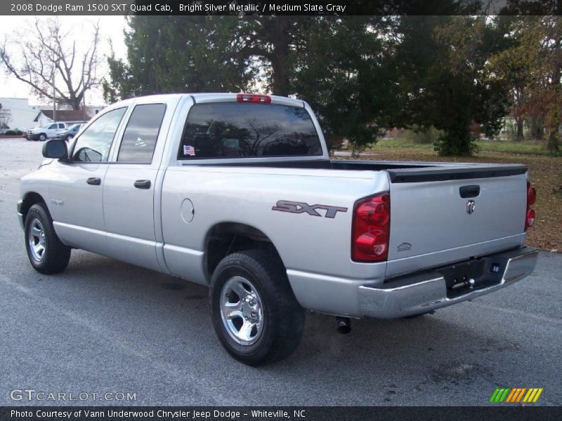  2008 Ram 1500 SXT Quad Cab Bright Silver Metallic