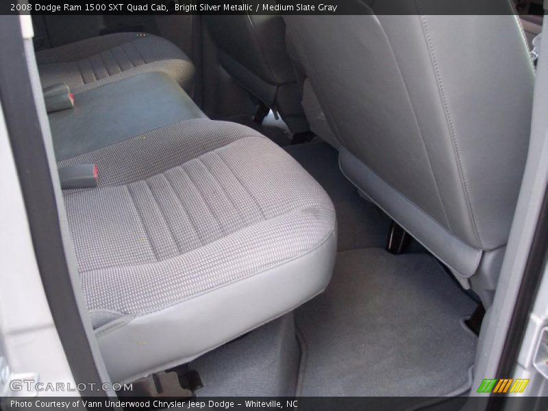 Bright Silver Metallic / Medium Slate Gray 2008 Dodge Ram 1500 SXT Quad Cab