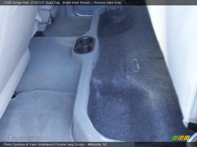 Bright Silver Metallic / Medium Slate Gray 2008 Dodge Ram 1500 SXT Quad Cab