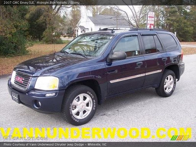 Midnight Blue Metallic / Ebony 2007 GMC Envoy SLE