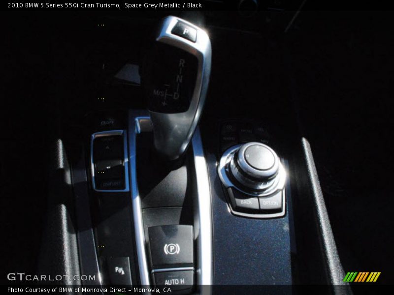  2010 5 Series 550i Gran Turismo 8 Speed Steptronic Automatic Shifter