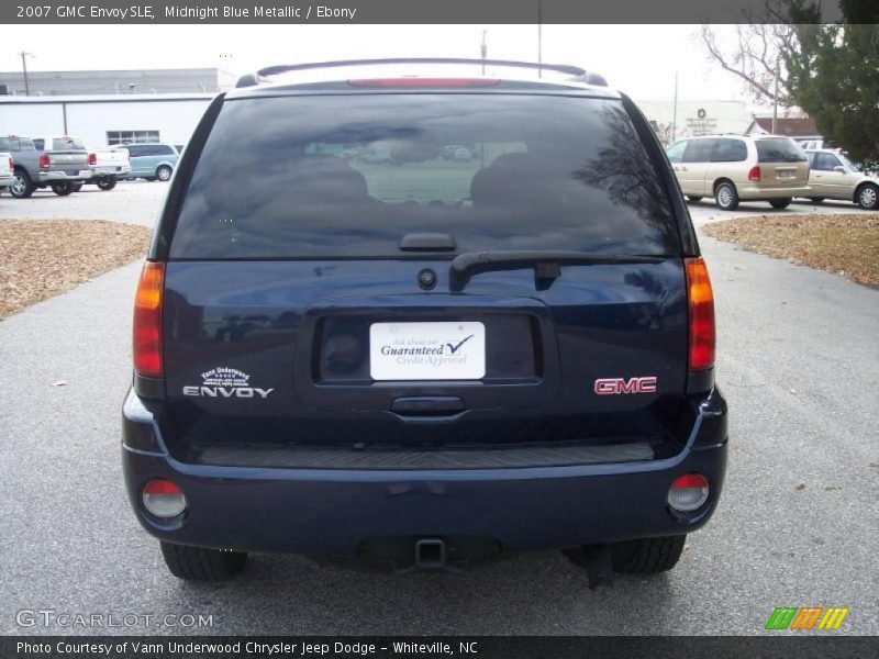 Midnight Blue Metallic / Ebony 2007 GMC Envoy SLE