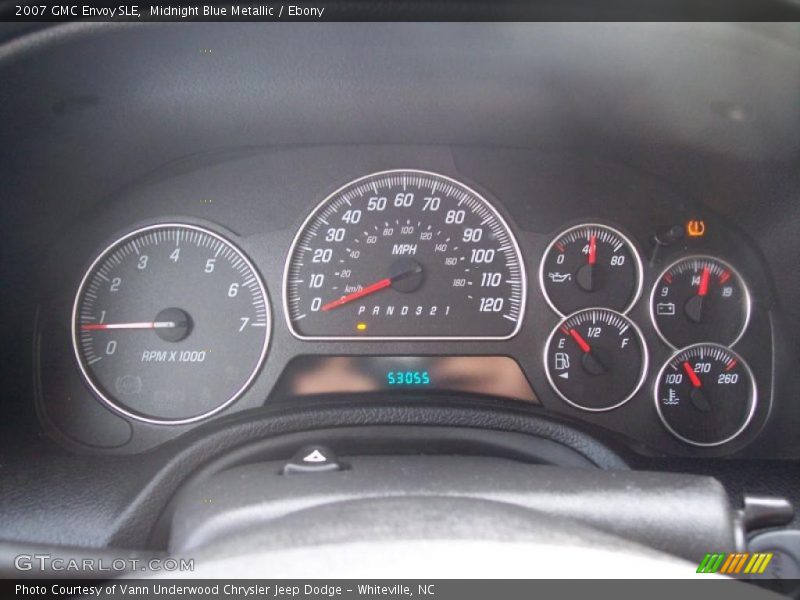 Midnight Blue Metallic / Ebony 2007 GMC Envoy SLE