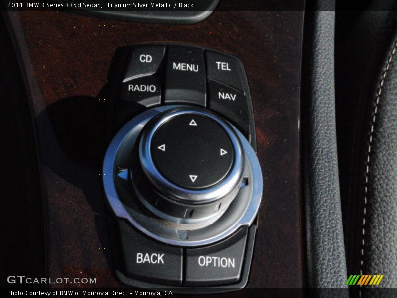Titanium Silver Metallic / Black 2011 BMW 3 Series 335d Sedan