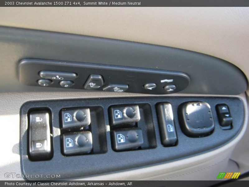 Summit White / Medium Neutral 2003 Chevrolet Avalanche 1500 Z71 4x4