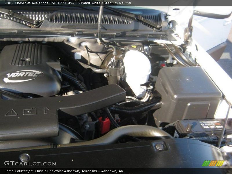 Summit White / Medium Neutral 2003 Chevrolet Avalanche 1500 Z71 4x4