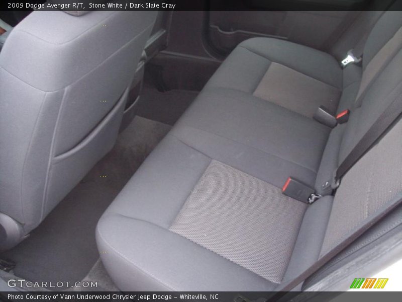 Stone White / Dark Slate Gray 2009 Dodge Avenger R/T