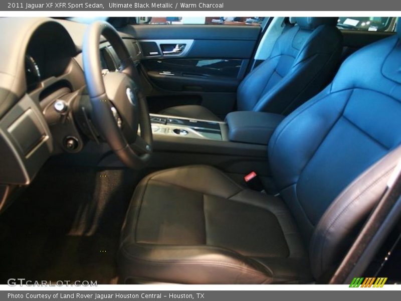  2011 XF XFR Sport Sedan Warm Charcoal Interior