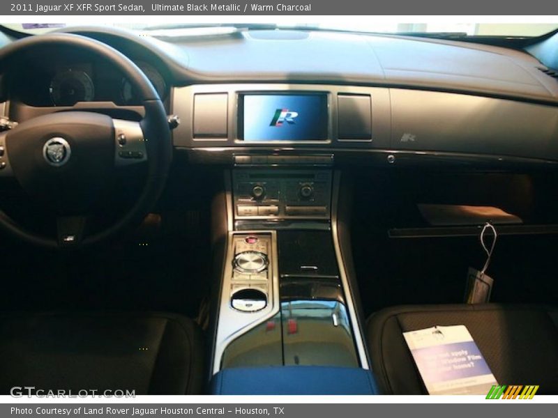 Ultimate Black Metallic / Warm Charcoal 2011 Jaguar XF XFR Sport Sedan