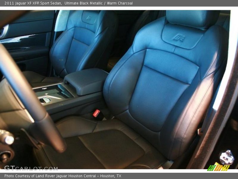 Ultimate Black Metallic / Warm Charcoal 2011 Jaguar XF XFR Sport Sedan