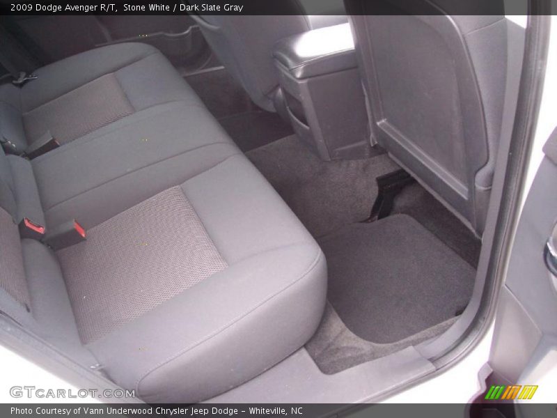 Stone White / Dark Slate Gray 2009 Dodge Avenger R/T