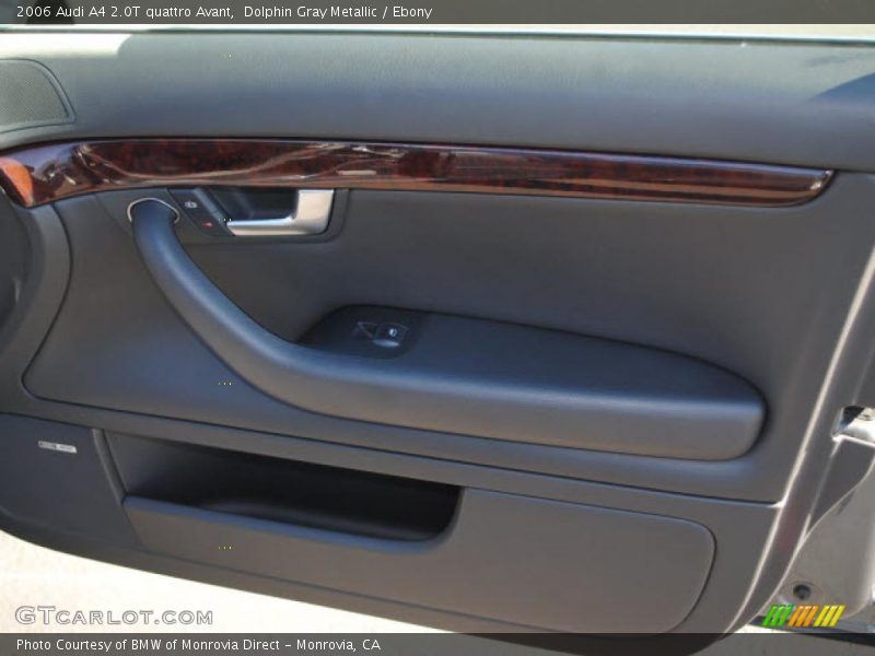 Dolphin Gray Metallic / Ebony 2006 Audi A4 2.0T quattro Avant