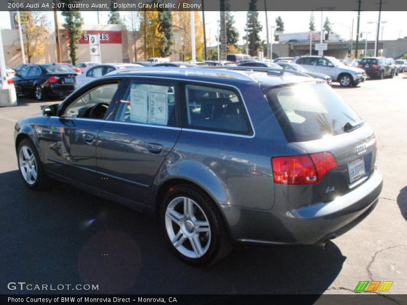 Dolphin Gray Metallic / Ebony 2006 Audi A4 2.0T quattro Avant