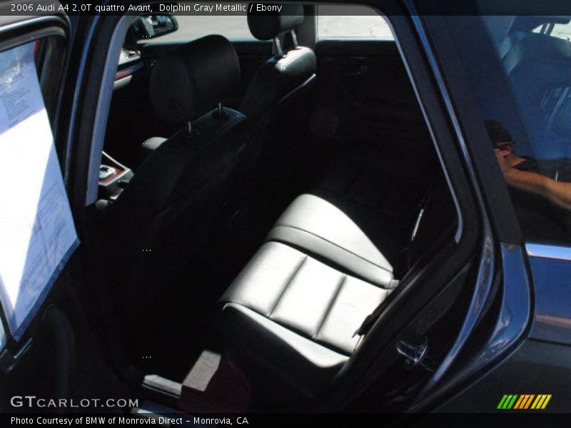 Dolphin Gray Metallic / Ebony 2006 Audi A4 2.0T quattro Avant