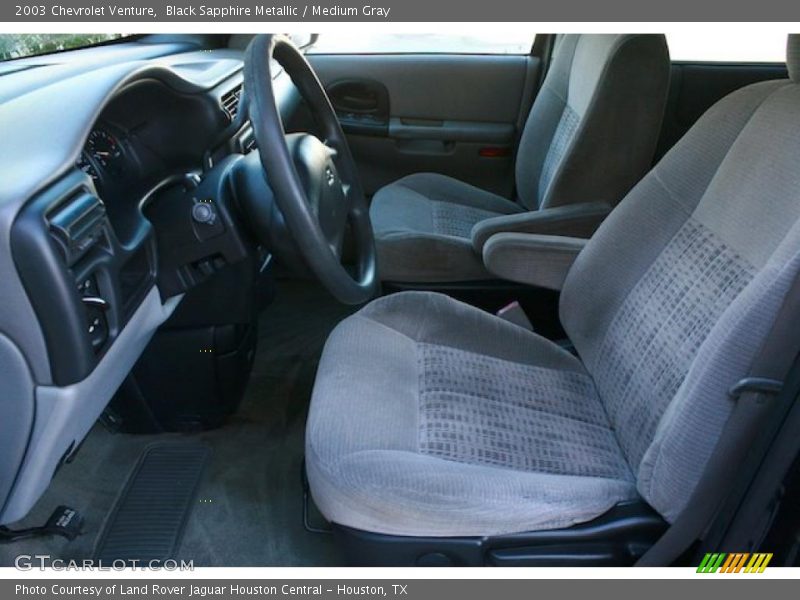 Black Sapphire Metallic / Medium Gray 2003 Chevrolet Venture
