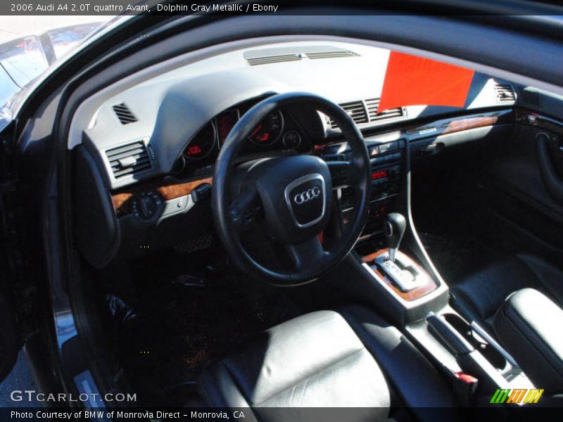 Dolphin Gray Metallic / Ebony 2006 Audi A4 2.0T quattro Avant