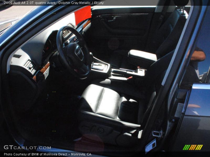 Dolphin Gray Metallic / Ebony 2006 Audi A4 2.0T quattro Avant