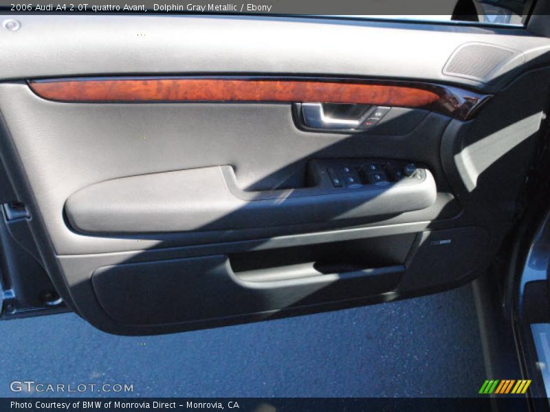 Dolphin Gray Metallic / Ebony 2006 Audi A4 2.0T quattro Avant
