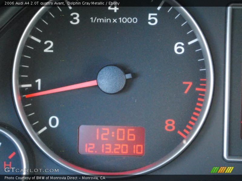 Dolphin Gray Metallic / Ebony 2006 Audi A4 2.0T quattro Avant