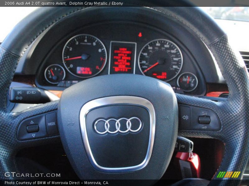 Dolphin Gray Metallic / Ebony 2006 Audi A4 2.0T quattro Avant