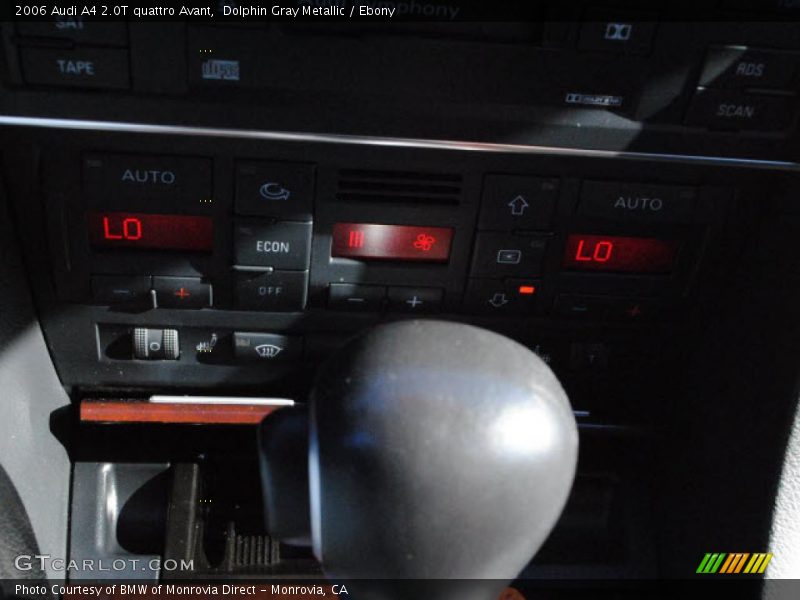 Dolphin Gray Metallic / Ebony 2006 Audi A4 2.0T quattro Avant
