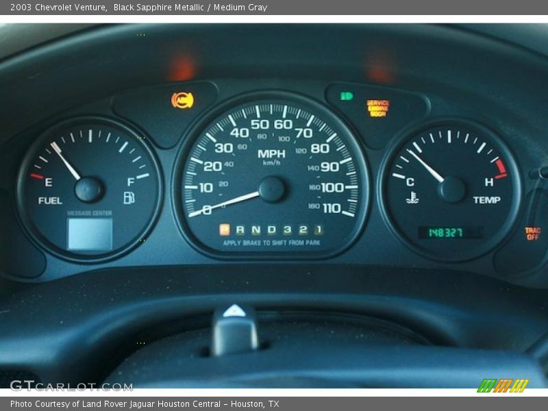  2003 Venture   Gauges