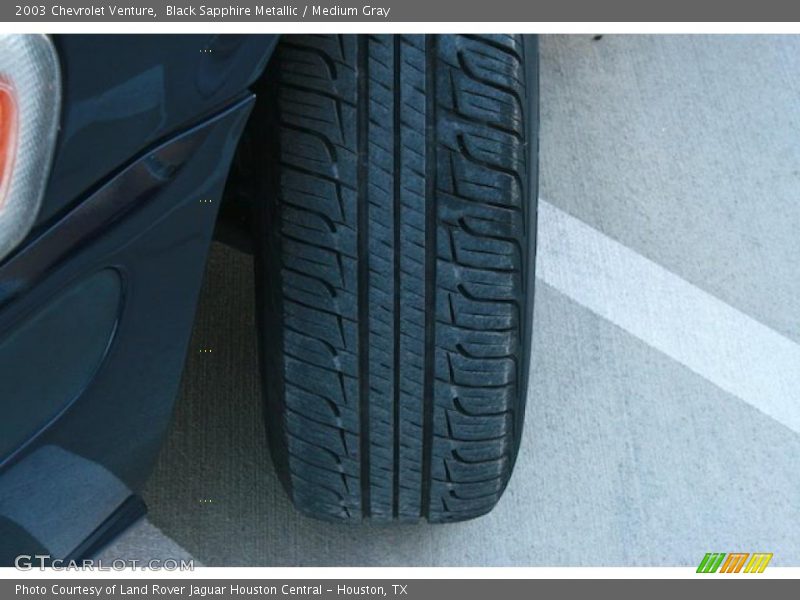 Black Sapphire Metallic / Medium Gray 2003 Chevrolet Venture