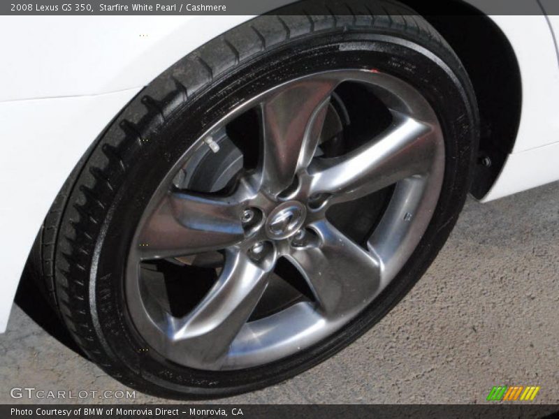 Starfire White Pearl / Cashmere 2008 Lexus GS 350