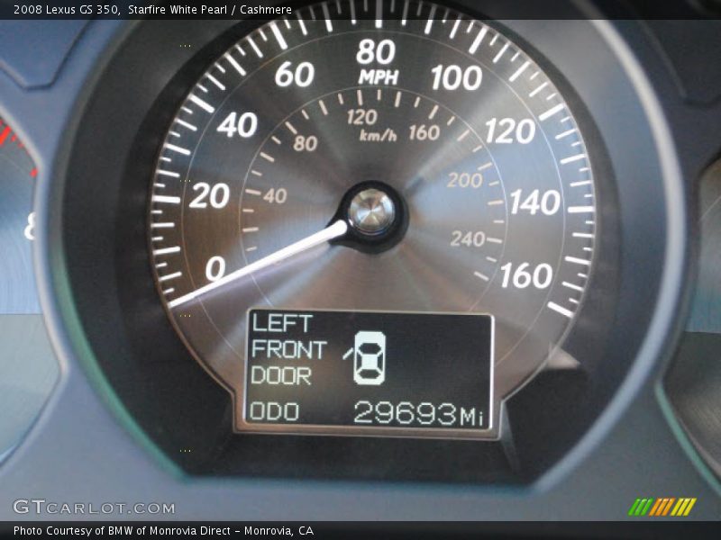 Starfire White Pearl / Cashmere 2008 Lexus GS 350