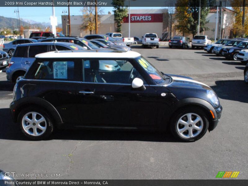 Midnight Black / Black/Grey 2009 Mini Cooper Hardtop