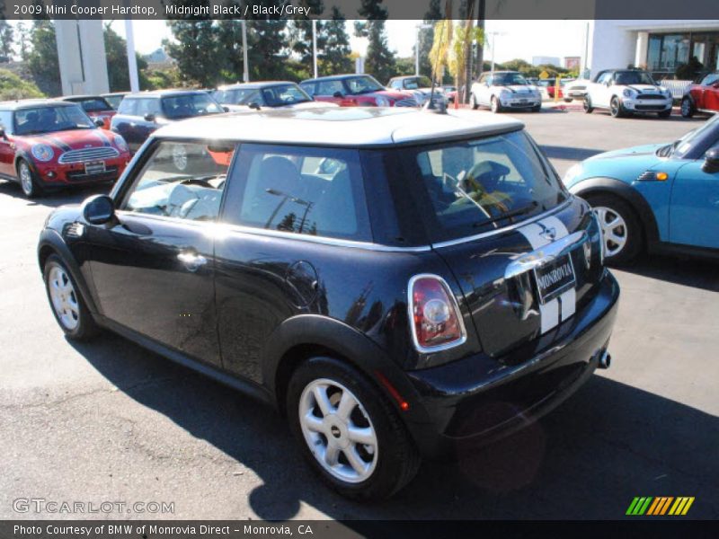 Midnight Black / Black/Grey 2009 Mini Cooper Hardtop