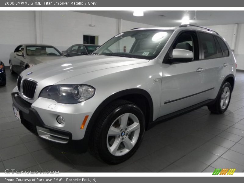 Titanium Silver Metallic / Grey 2008 BMW X5 3.0si