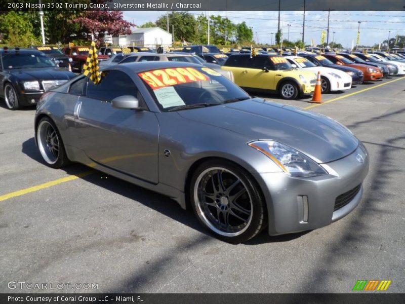 Silverstone Metallic / Charcoal 2003 Nissan 350Z Touring Coupe