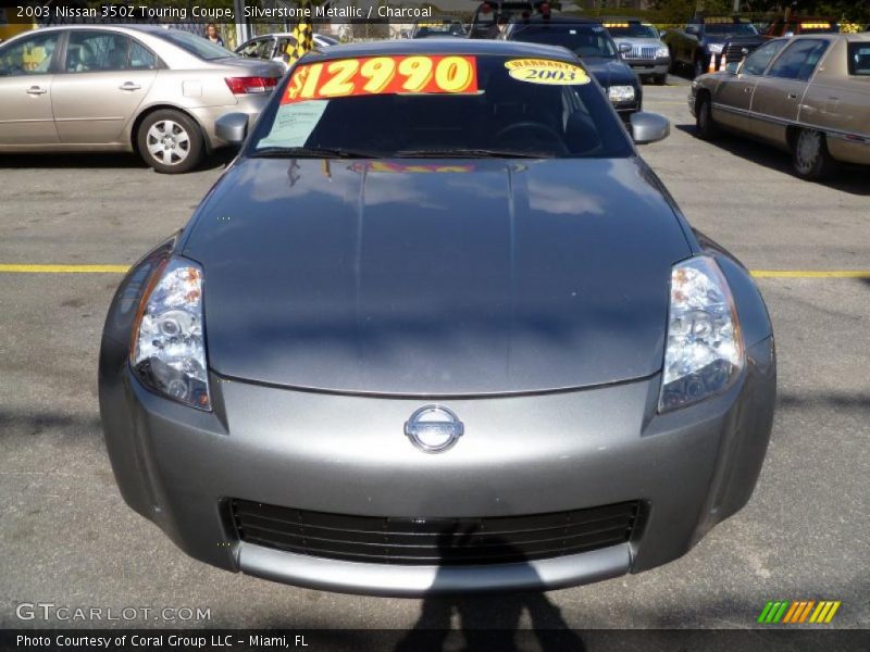 Silverstone Metallic / Charcoal 2003 Nissan 350Z Touring Coupe