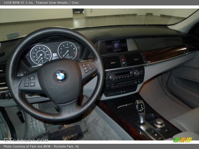 Titanium Silver Metallic / Grey 2008 BMW X5 3.0si
