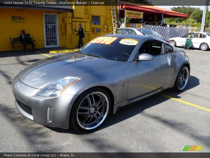 Silverstone Metallic / Charcoal 2003 Nissan 350Z Touring Coupe