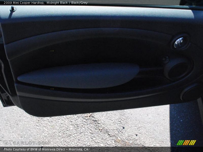 Midnight Black / Black/Grey 2009 Mini Cooper Hardtop