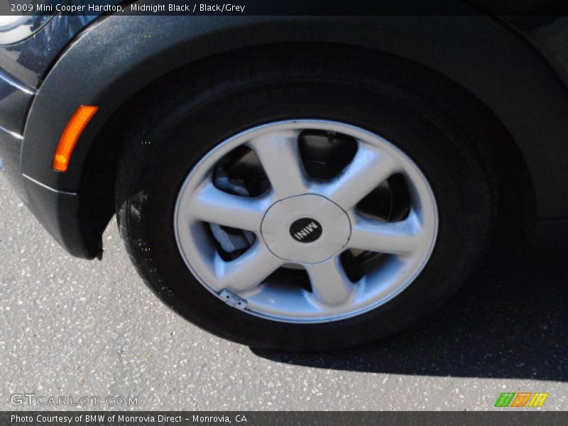 Midnight Black / Black/Grey 2009 Mini Cooper Hardtop